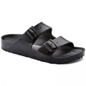 Мъжки чехли Биркенщок / BIRKENSTOCK Arizona EVA 0129421 - черни страничен поглед отпред
