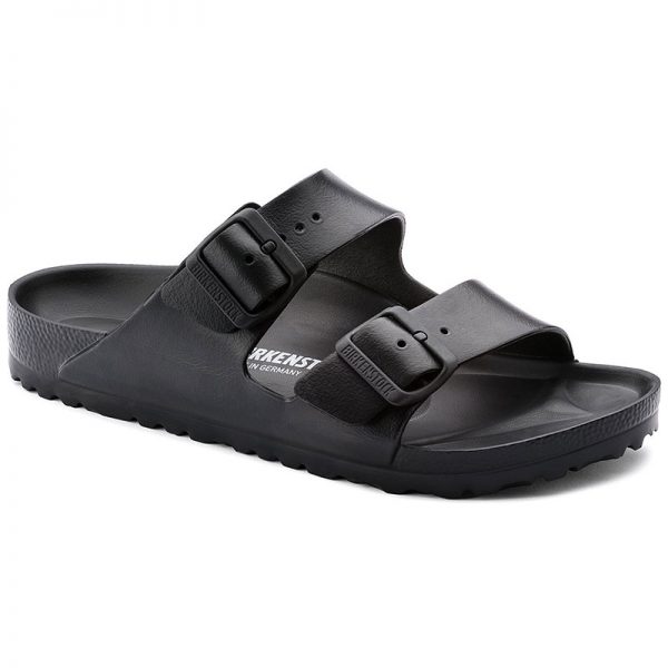 Мъжки чехли Биркенщок / BIRKENSTOCK Arizona EVA 0129421 - черни страничен поглед отпред