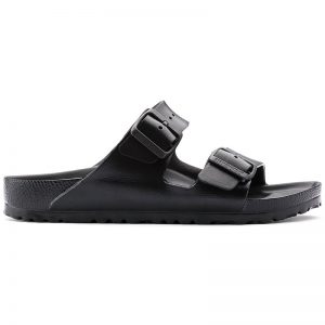 Мъжки чехли Биркенщок / BIRKENSTOCK Arizona EVA 0129421 - черни външен поглед отстрани