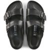 Чифт мъжки чехли Биркенщок / BIRKENSTOCK Arizona EVA 0129421 - черни поглед отгоре