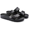 Чифт мъжки чехли Биркенщок / BIRKENSTOCK Arizona EVA 0129421 - черни поглед отстрани