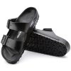 Чифт мъжки чехли Биркенщок / BIRKENSTOCK Arizona EVA 0129421 - черни детайл с подметка