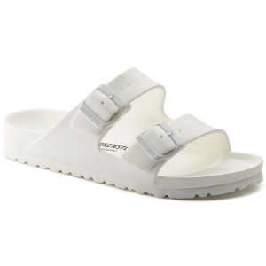 Чехли Биркенщок / BIRKENSTOCK Arizona EVA 0129443 цвят бял страничен поглед отпред