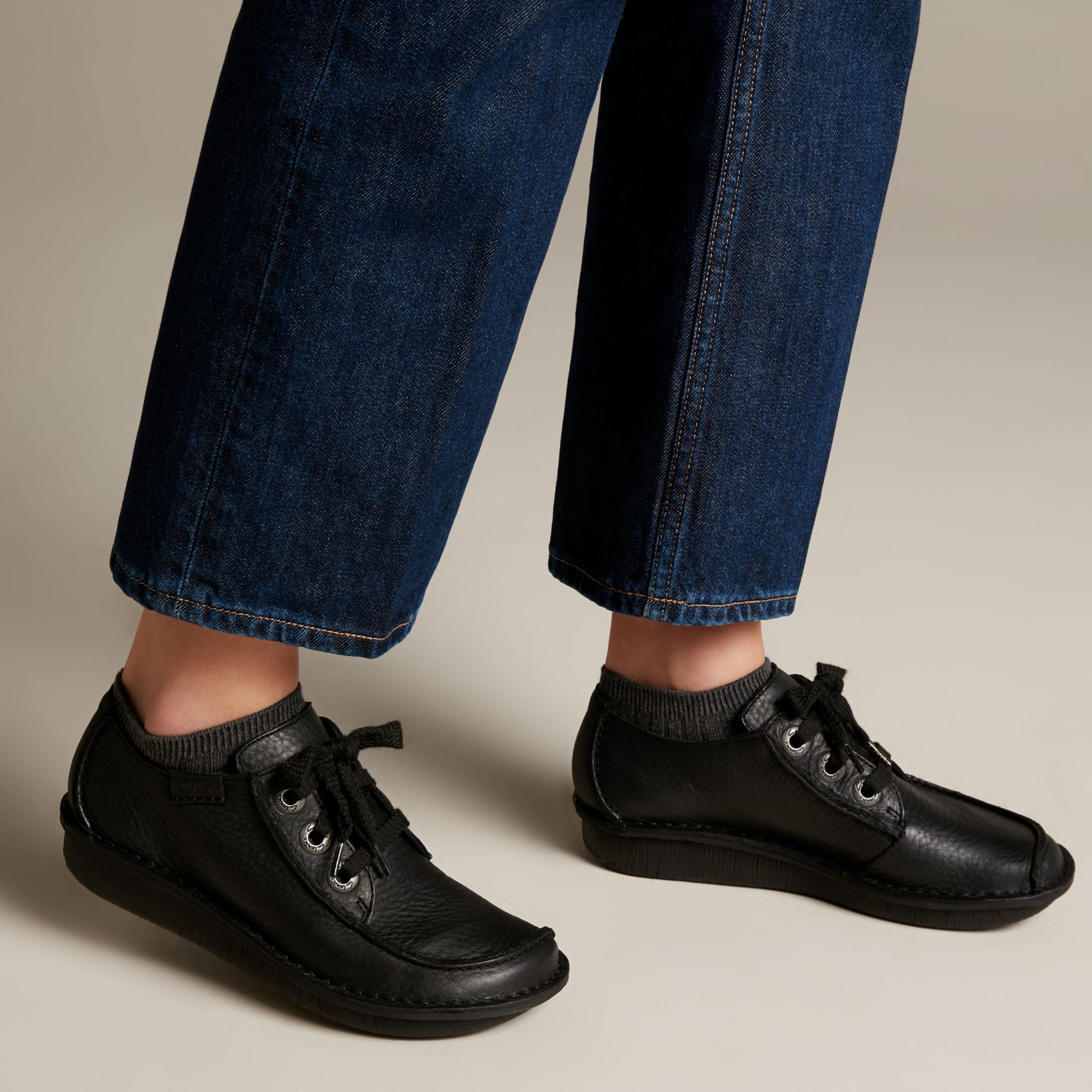 Дамски обувки Clarks Funny Dream черни - снимка 8