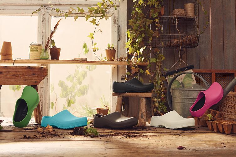 Birkenstock професионални модели обувки приложение градинарство