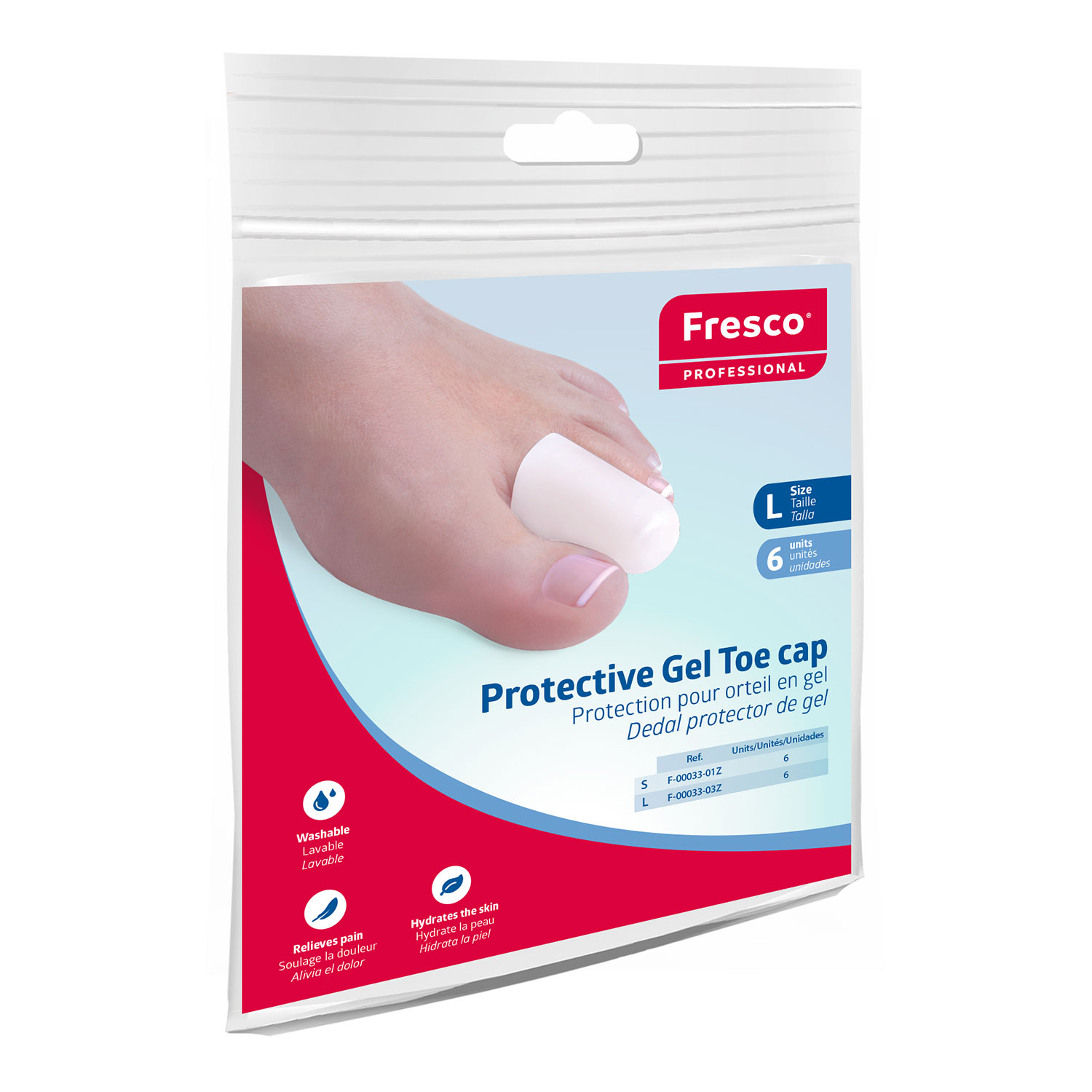 Протектор за пръст от гел Fresco 2 см. опаковка - снимка 4