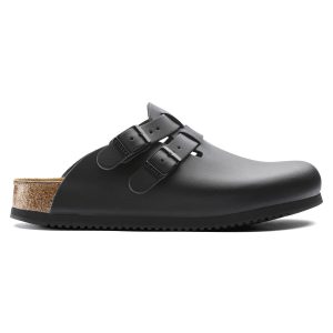 професионални работни чехли Birkenstock Kay SL с мека подметка черни - снимка 2