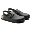 професионални работни чехли Birkenstock Kay SL с мека подметка черни - снимка 3