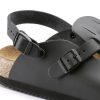 професионални работни чехли Birkenstock Kay SL с мека подметка черни - снимка 4