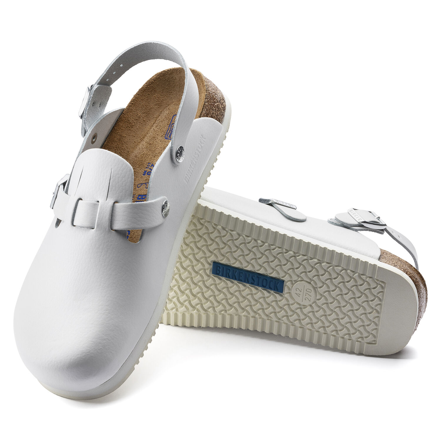 Професионални работни чехли Birkenstock Kay SL LE White - снимка 6