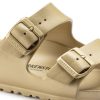 унисекс джапанки birkenstock arizona eva glamour gold златисти - снимка 4