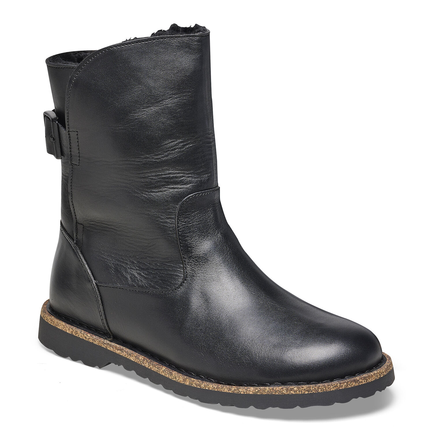 Дамски високи боти Birkenstock Uppsala Shearling LENA Black - снимка 1