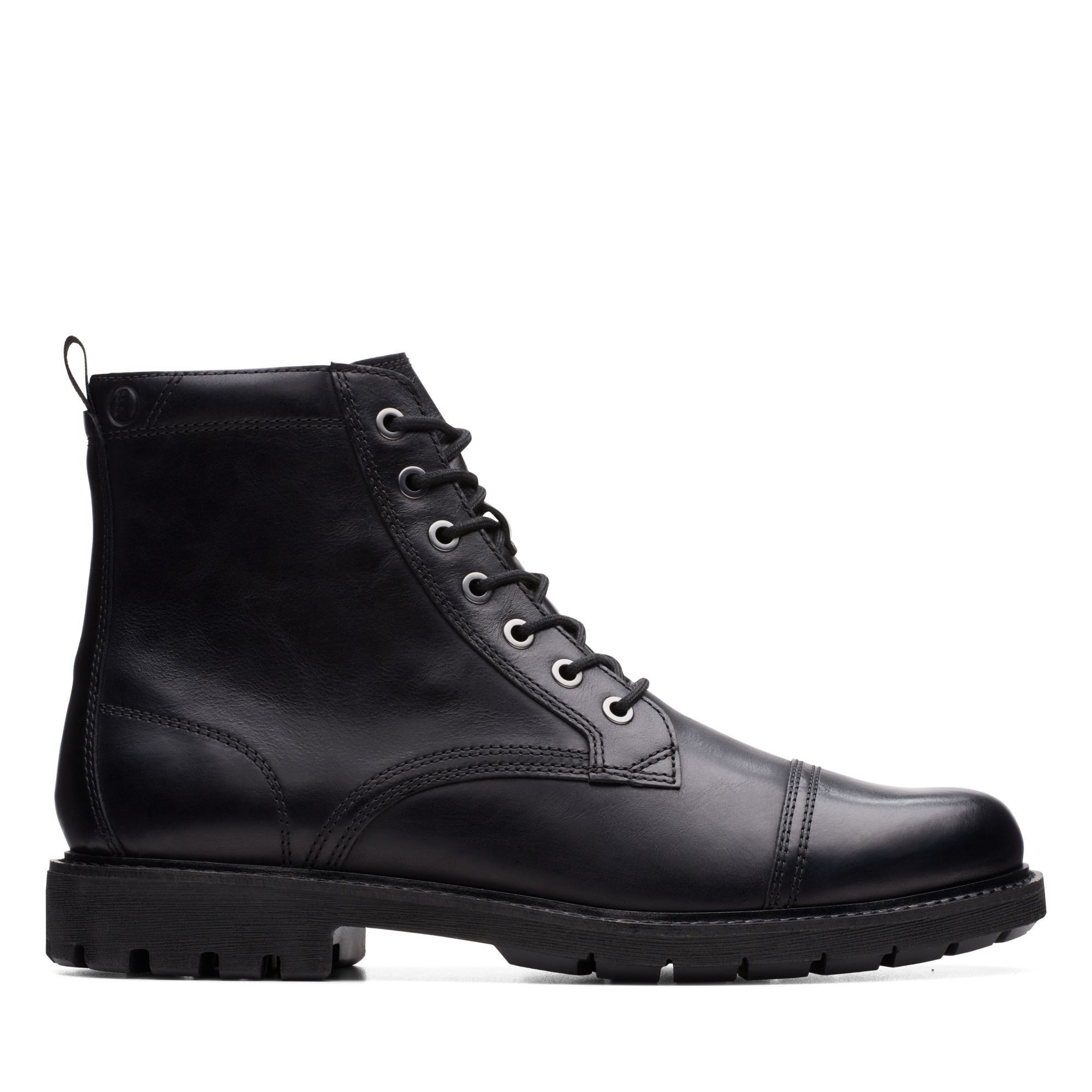 Мъжки боти Clarks Batcombe Cap 26174676 черни - снимка 2