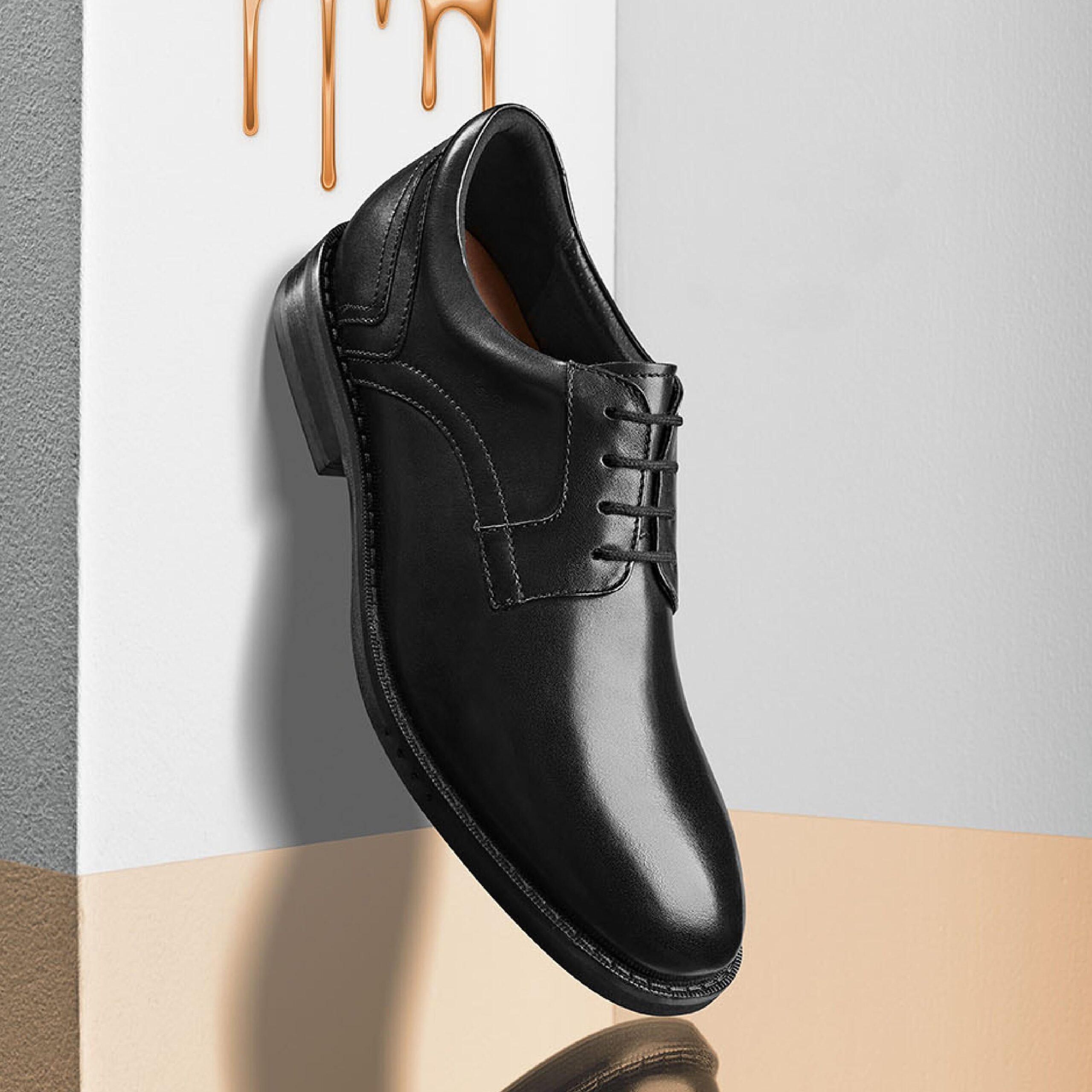 Мъжки обувки Clarks Un Hugh Lace черни - снимка 8