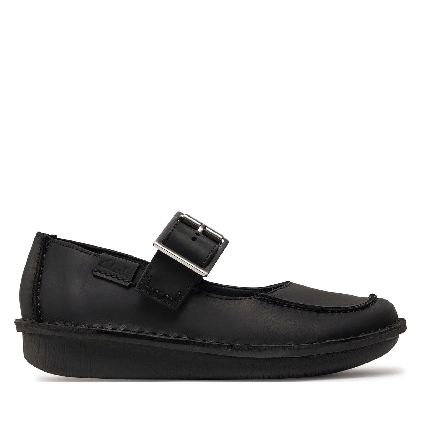 Дамски ежедневни обувки Clarks Funny Bar 26176442 черни от ест. кожа - снимка 2