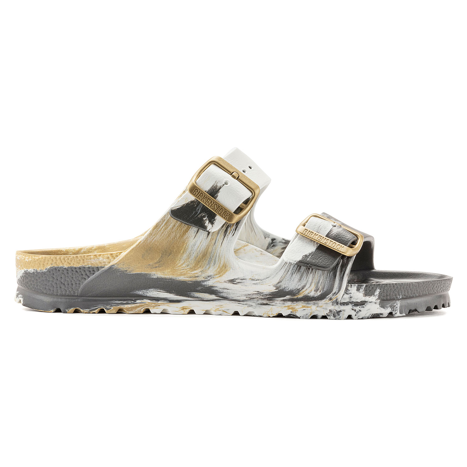 Дамски джапанки Birkenstock Arizona EVA Multi Glamour Gold 1022502 - снимка 2