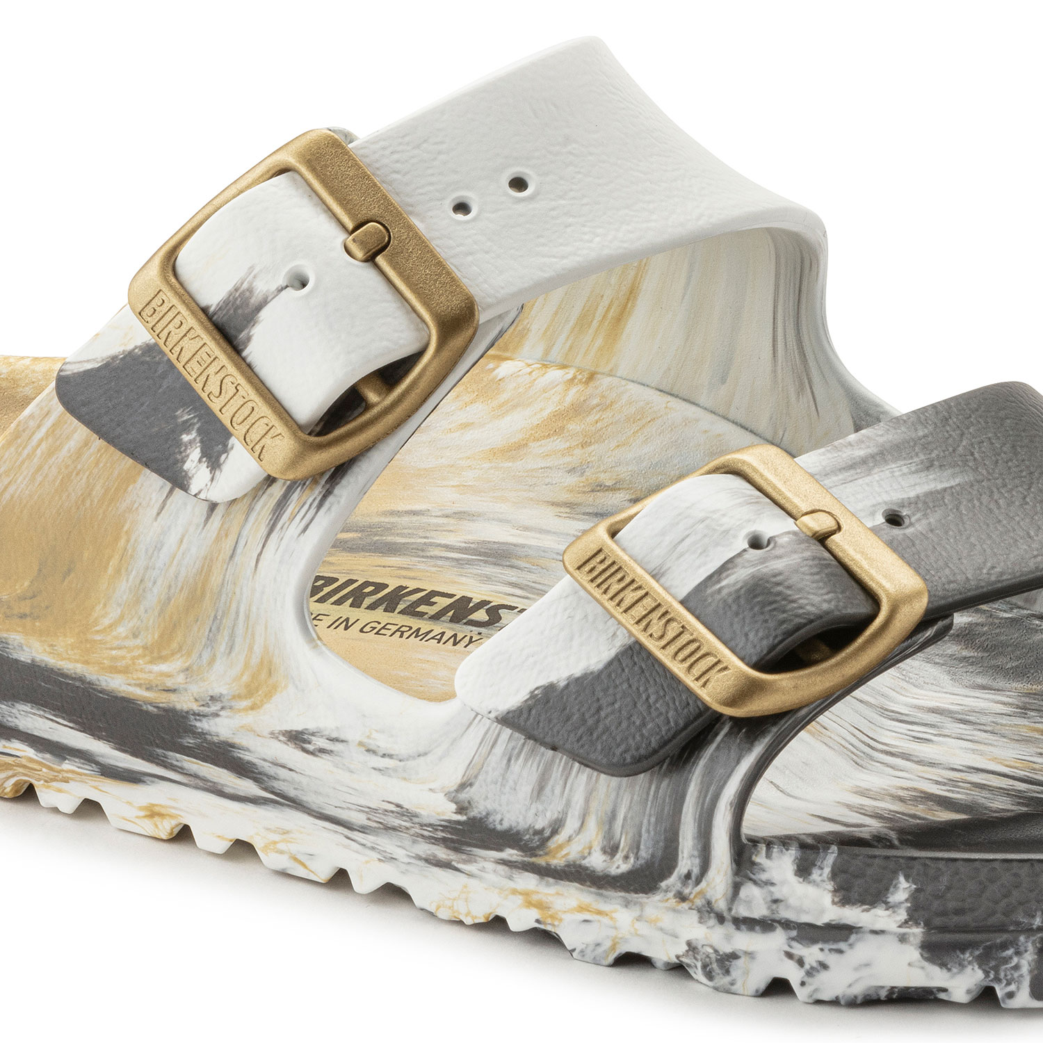Дамски джапанки Birkenstock Arizona EVA Multi Glamour Gold 1022502 - снимка 4
