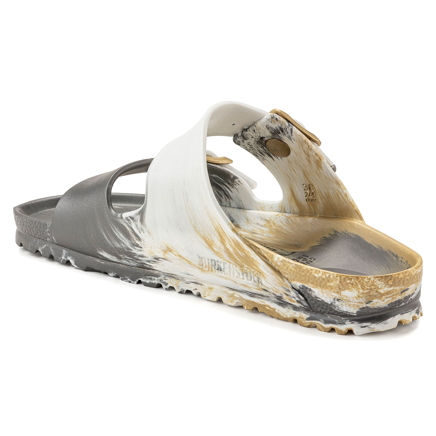 Дамски джапанки Birkenstock Arizona EVA Multi Glamour Gold 1022502 - снимка 5