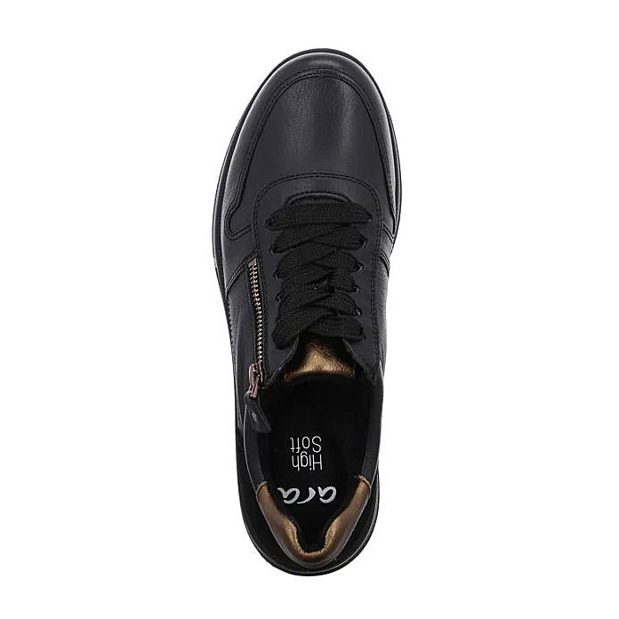 Дамски обувки ara Sapporo 12-27540-01 черни от естествена кожа - снимка 5