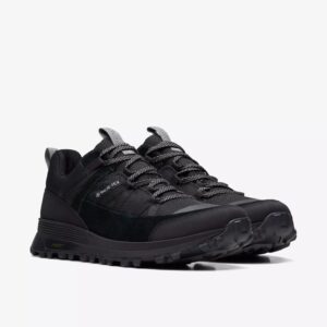 Мъжки спортни обувки Clarks ATL Trek Run GTX 26172693 черни от текстил с Gore-TEX - снимка 1