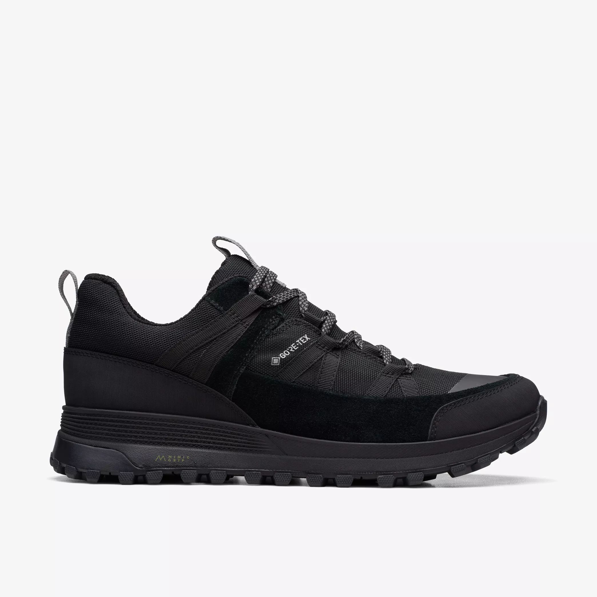 Мъжки спортни обувки Clarks ATL Trek Run GTX 26172693 черни от текстил с Gore-TEX - снимка 2