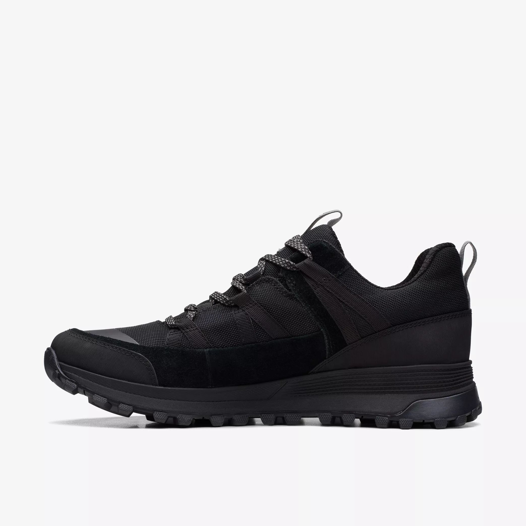 Мъжки спортни обувки Clarks ATL Trek Run GTX 26172693 черни от текстил с Gore-TEX - снимка 3