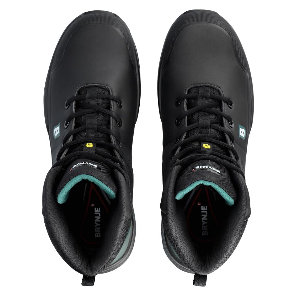 Професионални боти Sika Footwear Brynje 355 Green черни от микрофибър - снимка 7