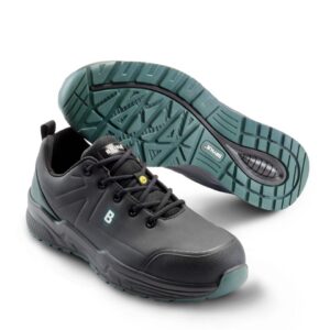 Професионални работни обувки Sika Footwear Brynje 354 Green черни от микрофибър - снимка 1