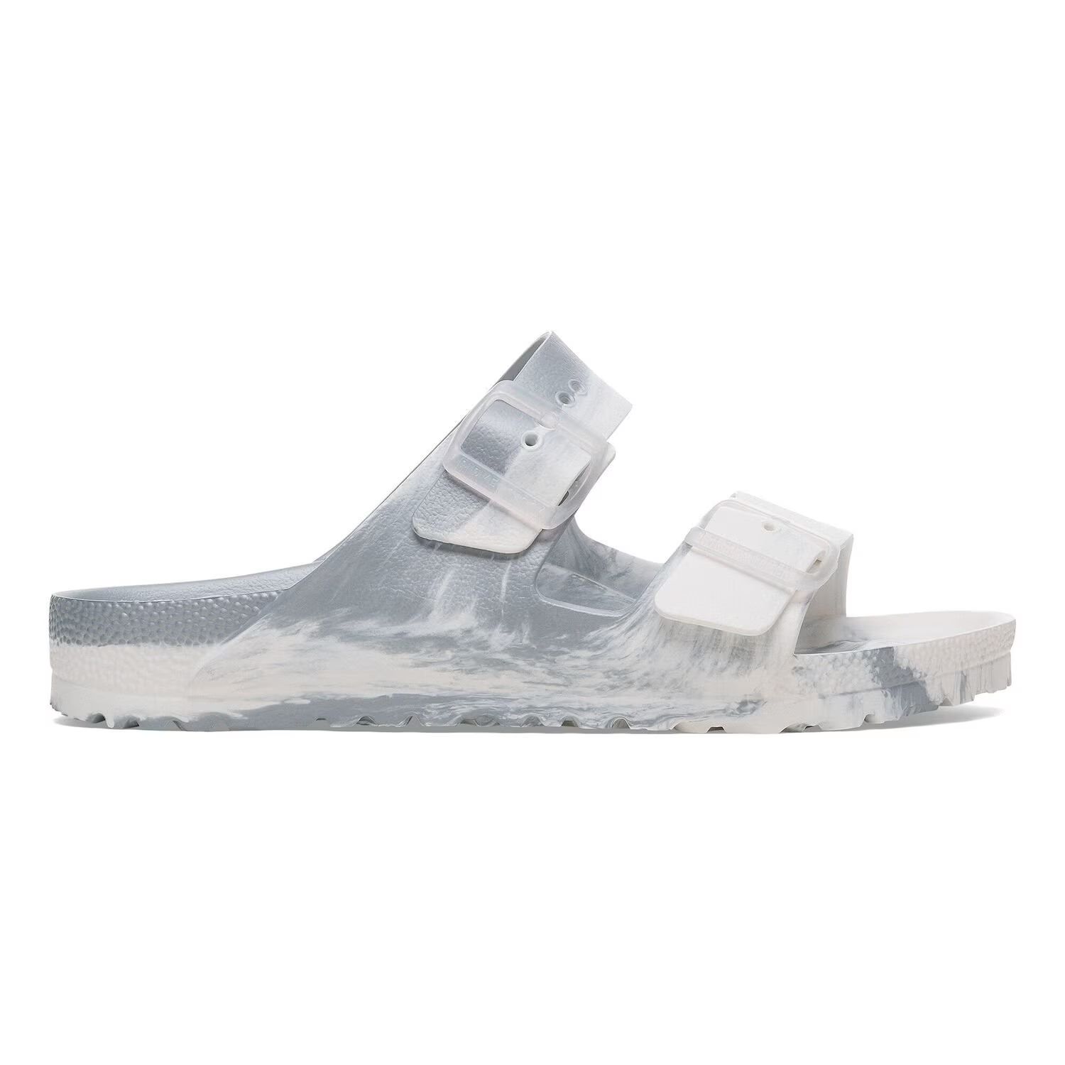 джапанки Birkenstock Arizona EVA Metallic Silver Multi 1029660 за тесен крак - снимка 2