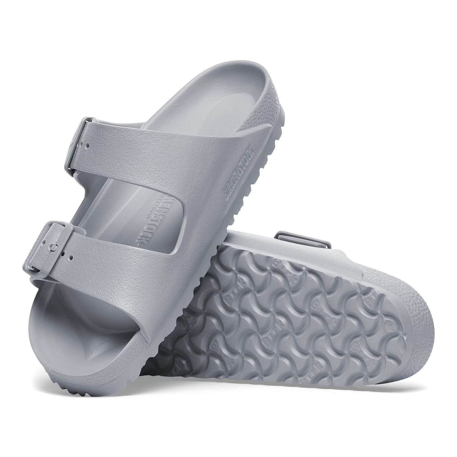 Мъжки джапанки Birkenstock Arizona EVA Stone Coin 1027620 сиви - снимка 5