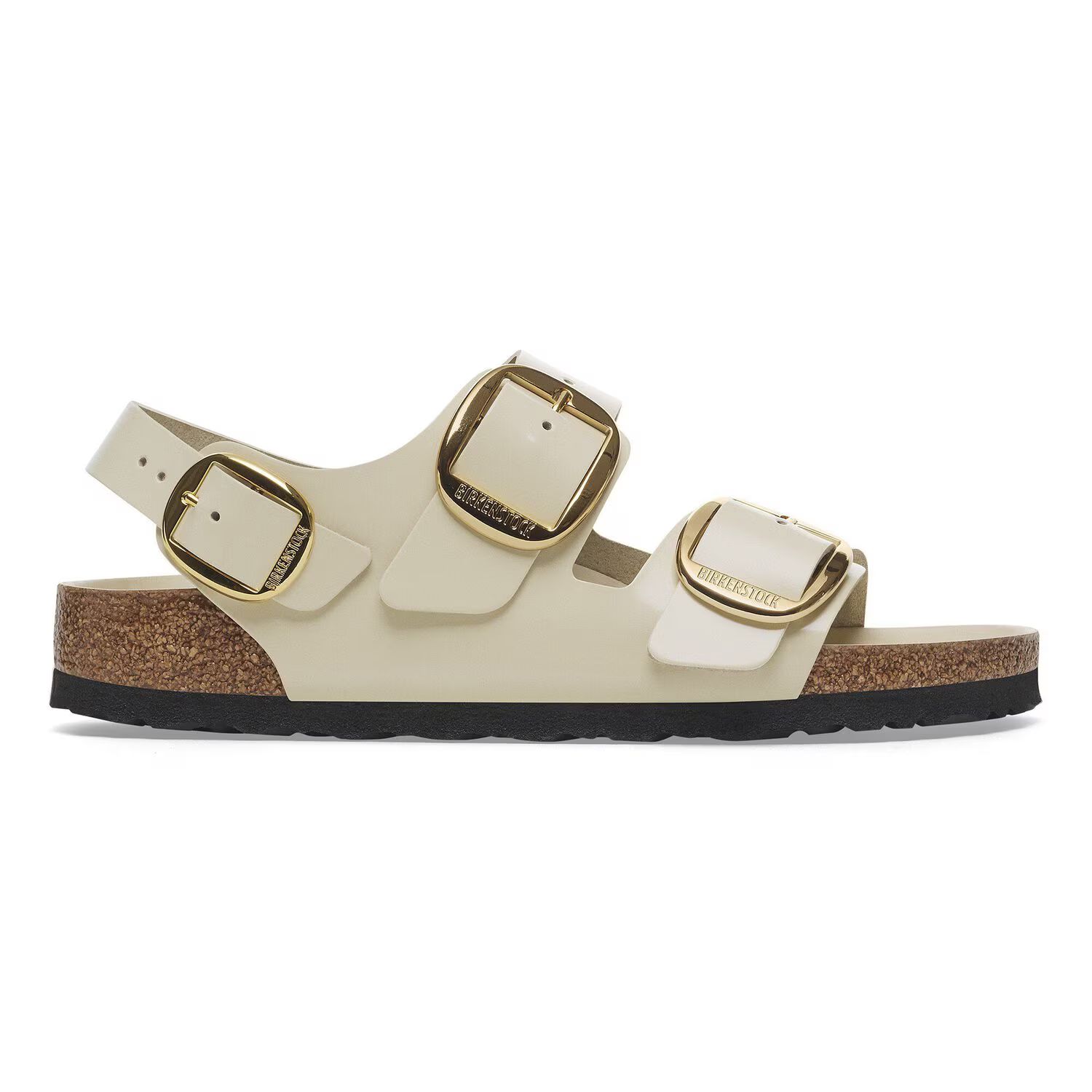 Дамски сандали Birkenstock Milano BB LENA HS Ecru HEX 1025355 цвят екрю от естествена кожа - снимка 2