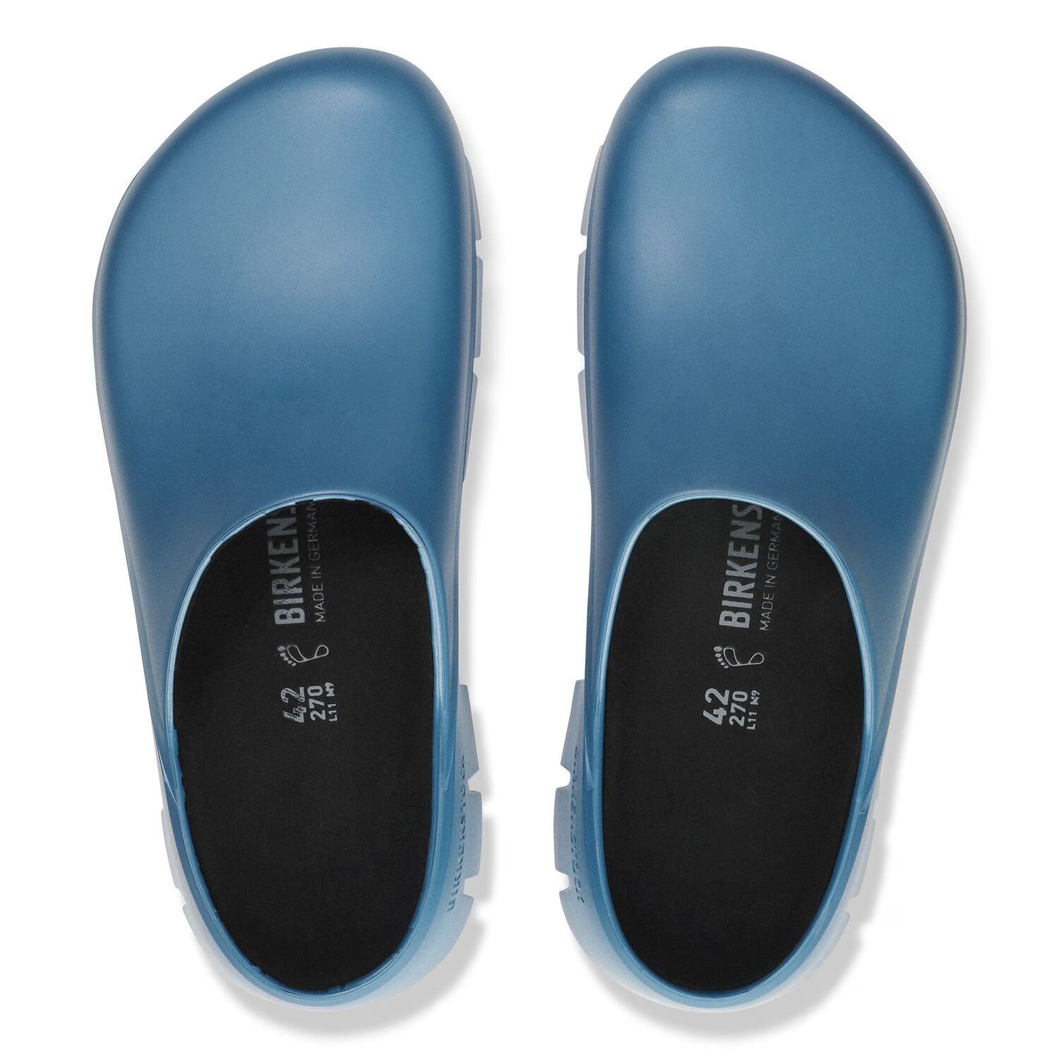 Работно затворено сабо Birkenstock Super-Birki 2.0 PU Ink Blue 1029638 мастилено сини - снимка 6