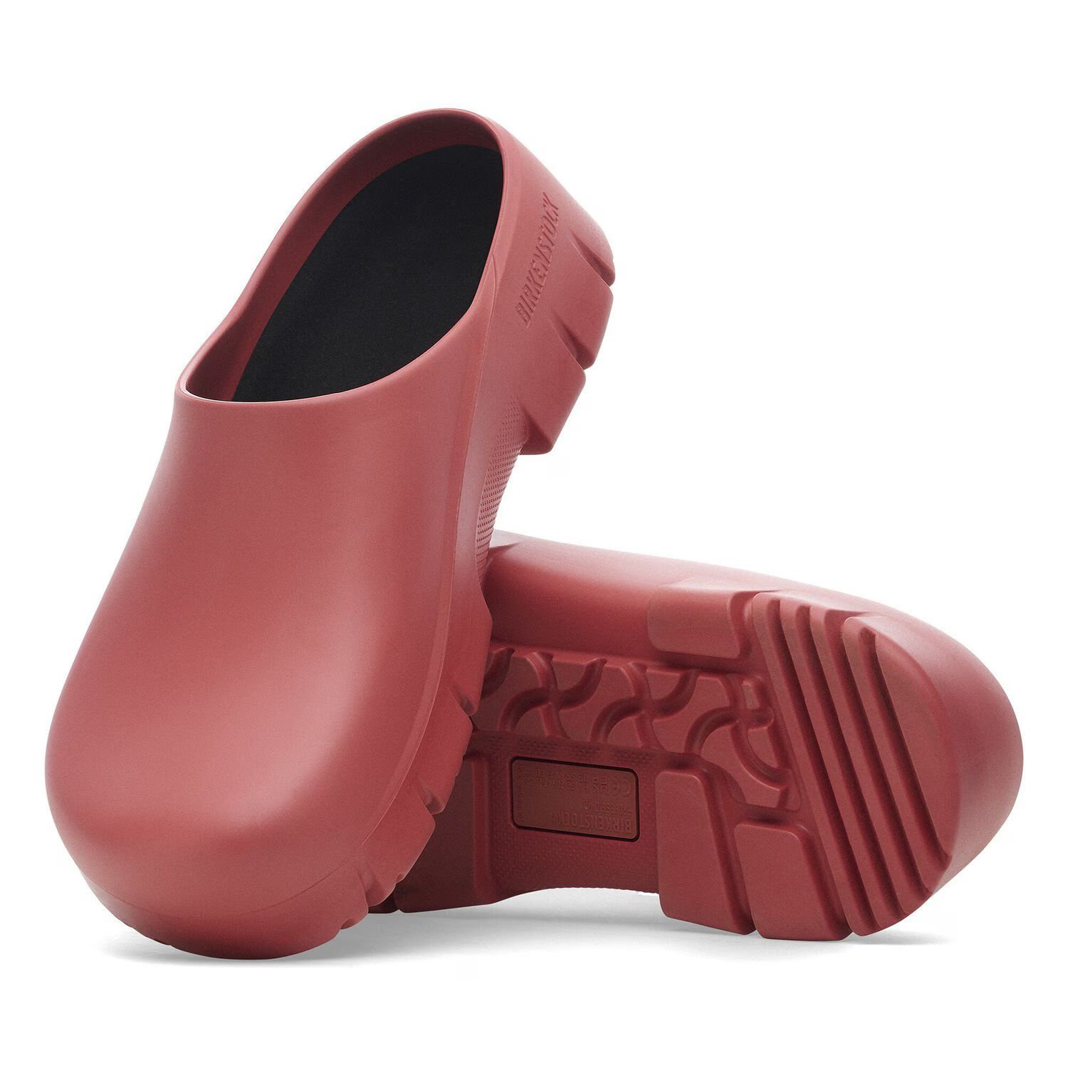 работно затворено сабо birkenstock super-birki 2.0 pu mars red - снимка 5