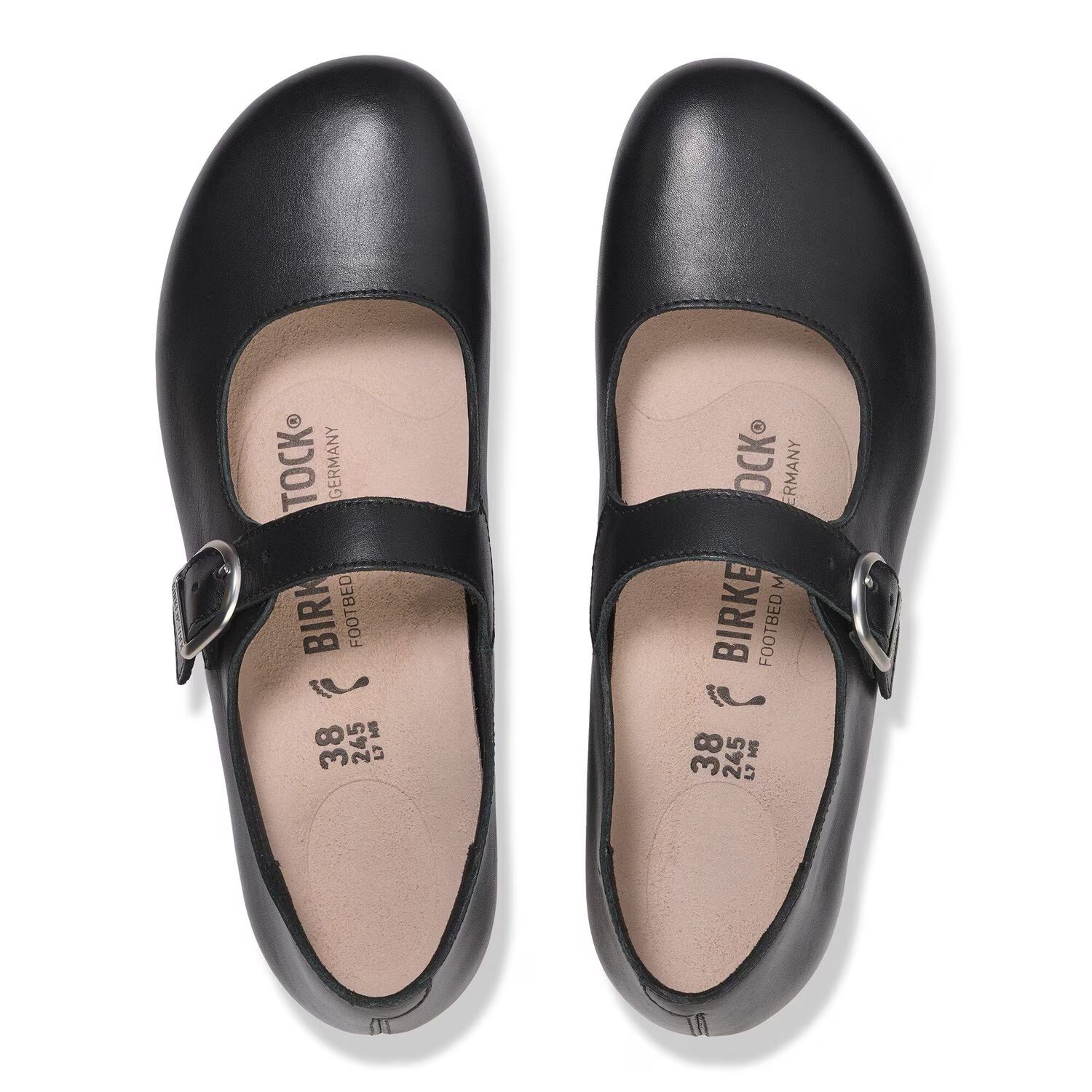 дамски ежедневни отворени обувки birkenstock santa clarita lena black 1030191 - снимка 5