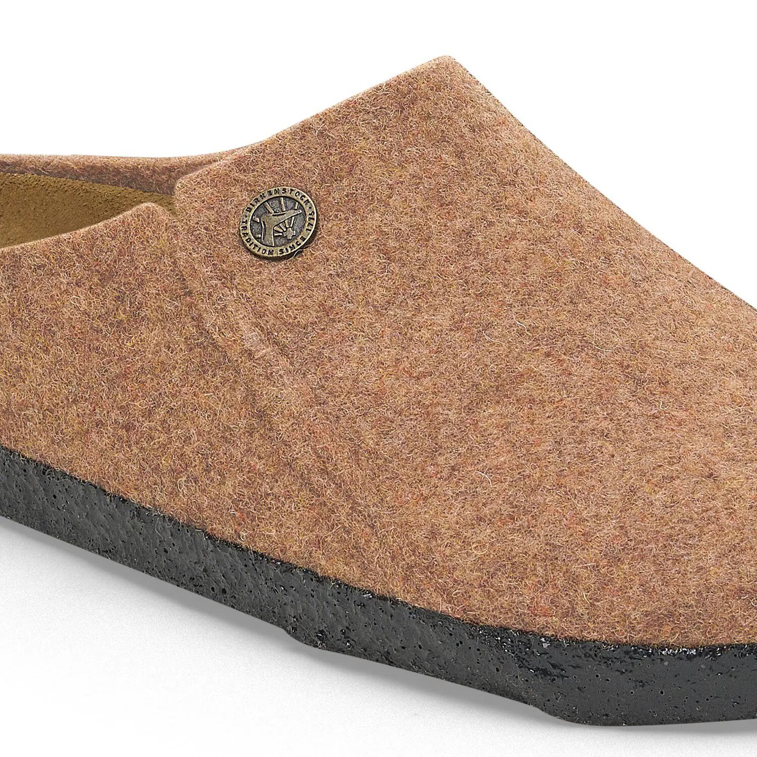 унисекс чехли birkenstock zermatt standard fe toffee melange 1027942 - снимка 4