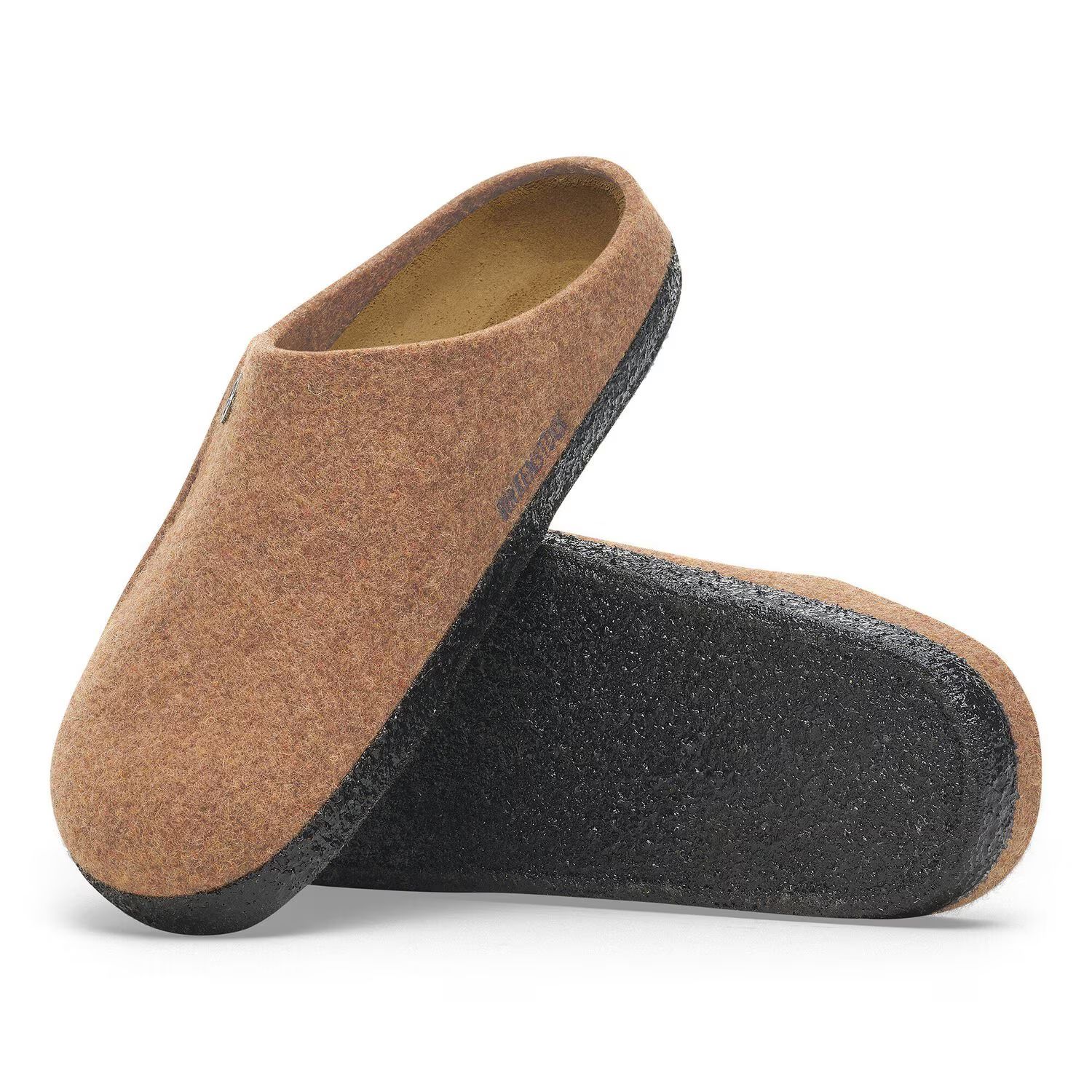 унисекс чехли birkenstock zermatt standard fe toffee melange 1027942 - снимка 5