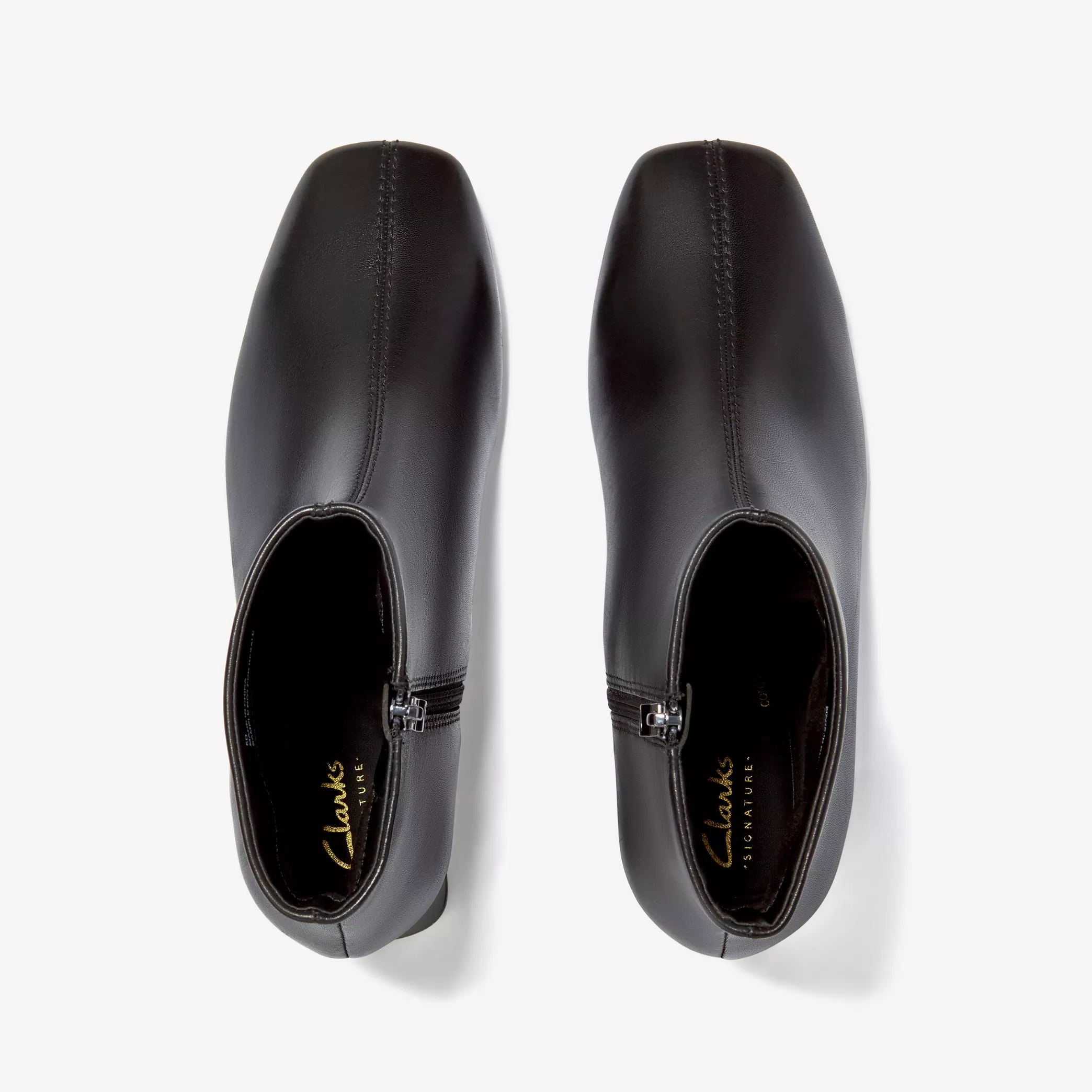 дамски боти с цип clarks fernie zip 26182935 - снимка 7