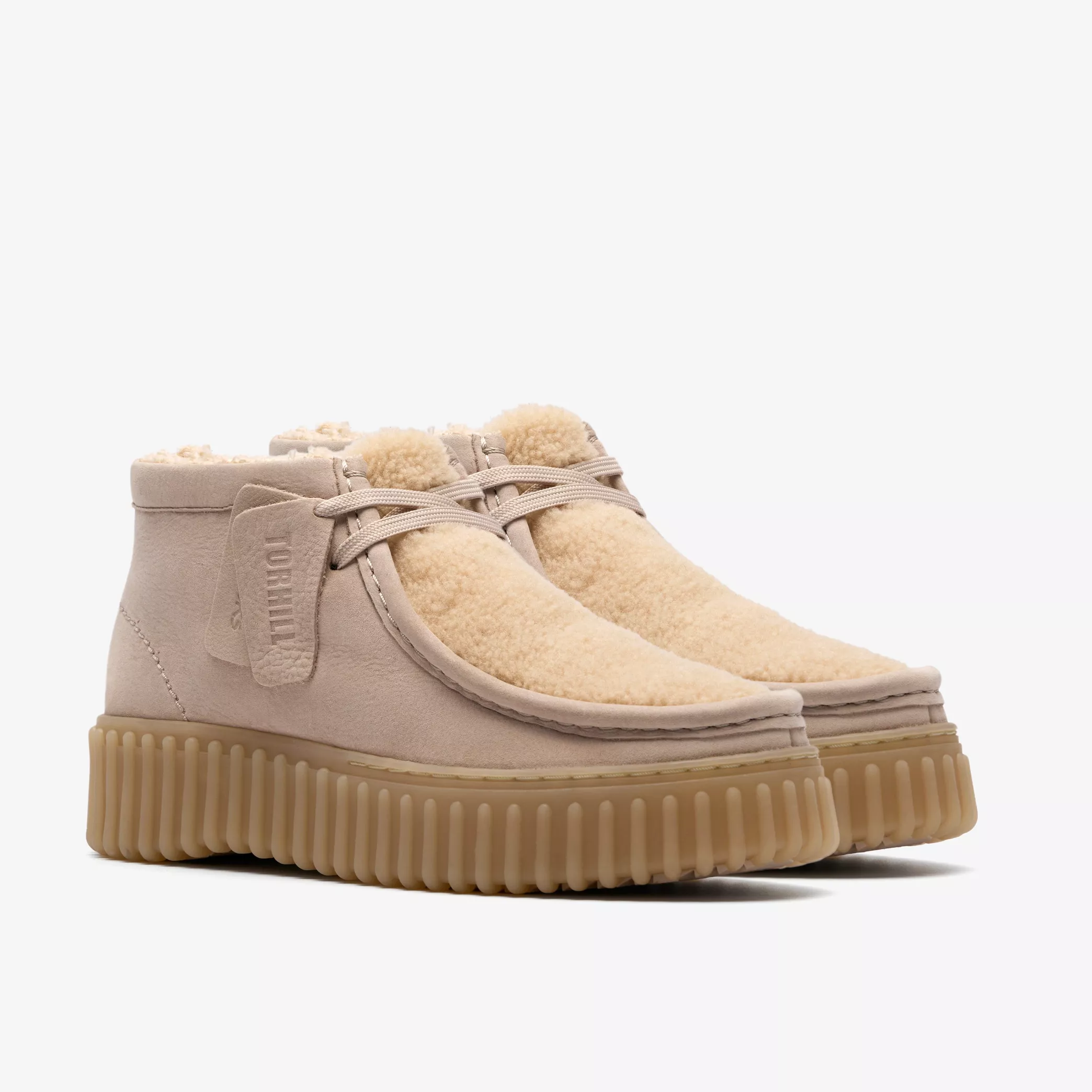 дамски обувки с топла подплата clarks torhill moss 26182914 - снимка 1
