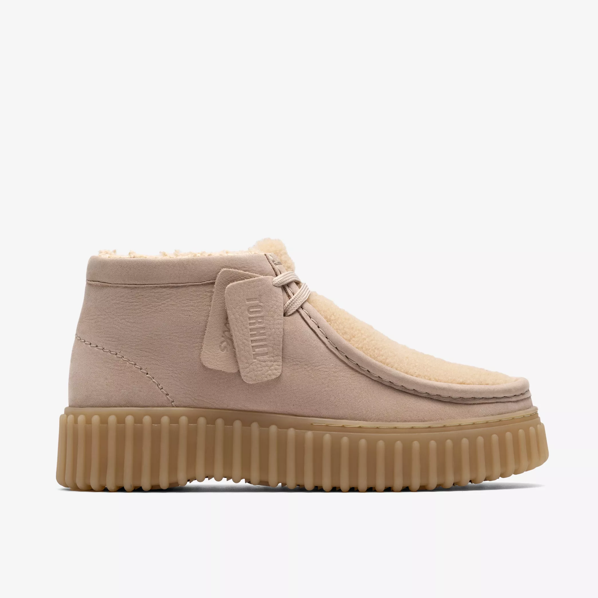 дамски обувки с топла подплата clarks torhill moss 26182914 - снимка 2