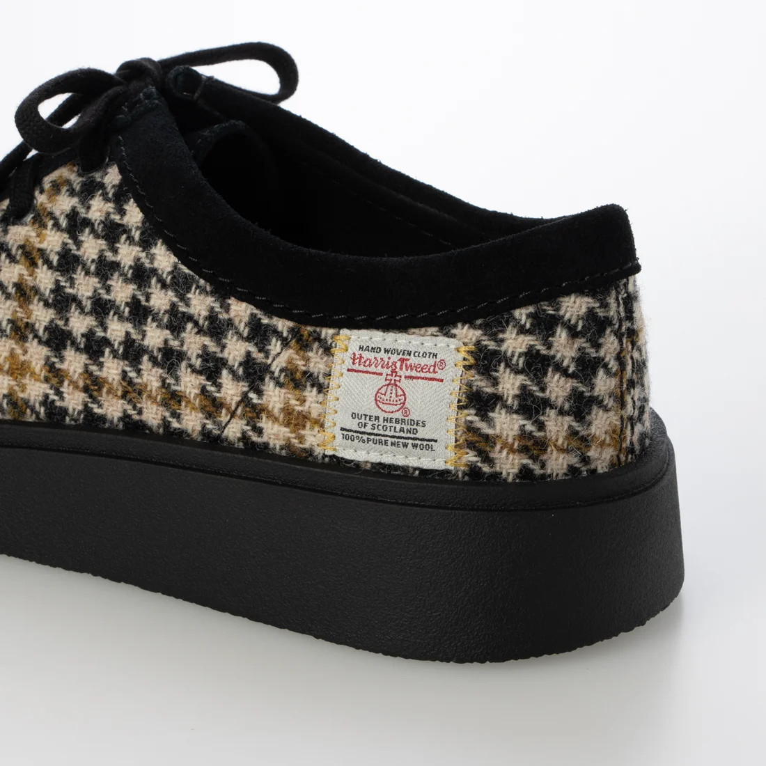 мъжки обувки clarks torview 26184928 черен туид комби - снимка 13