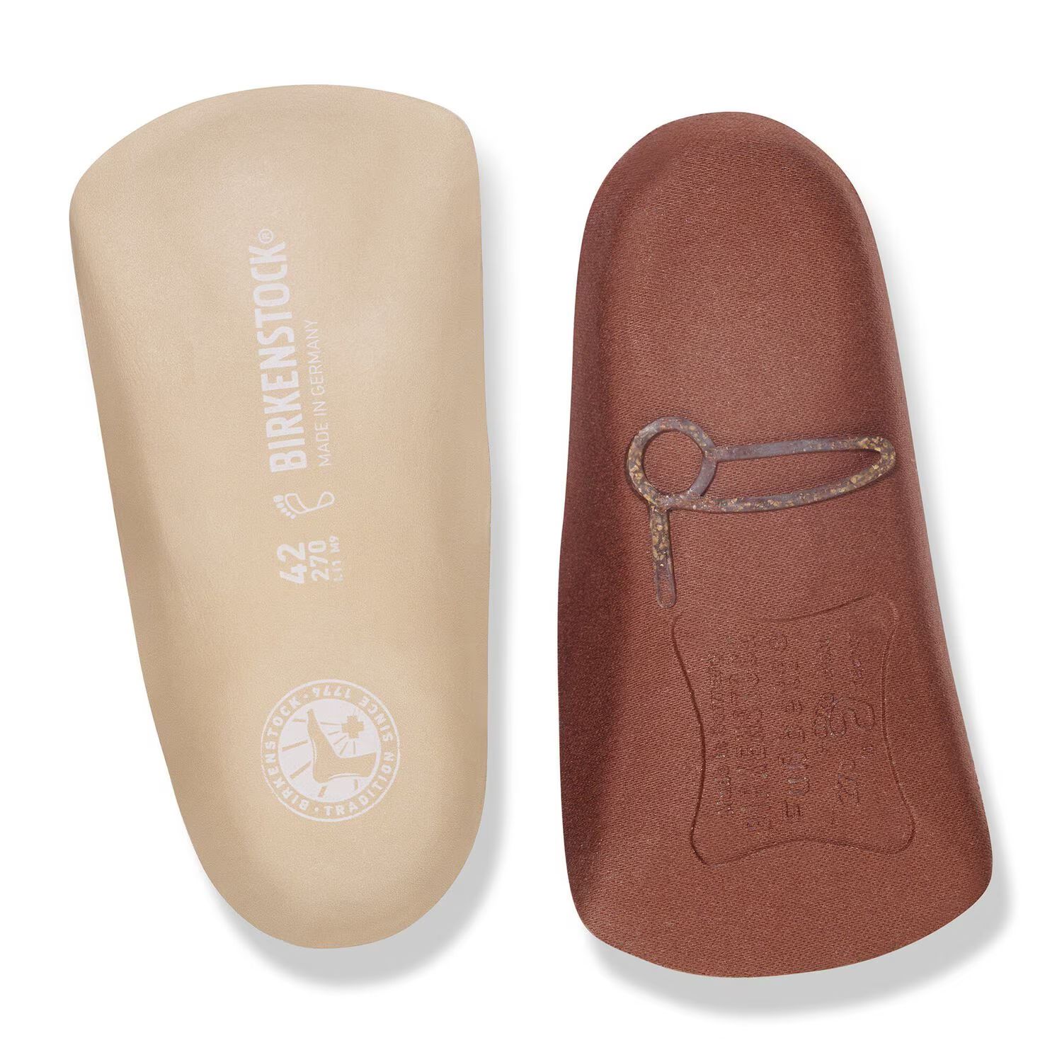 анатомично оформени стелки birkenstock blue footbed heels leather n - снимка 5