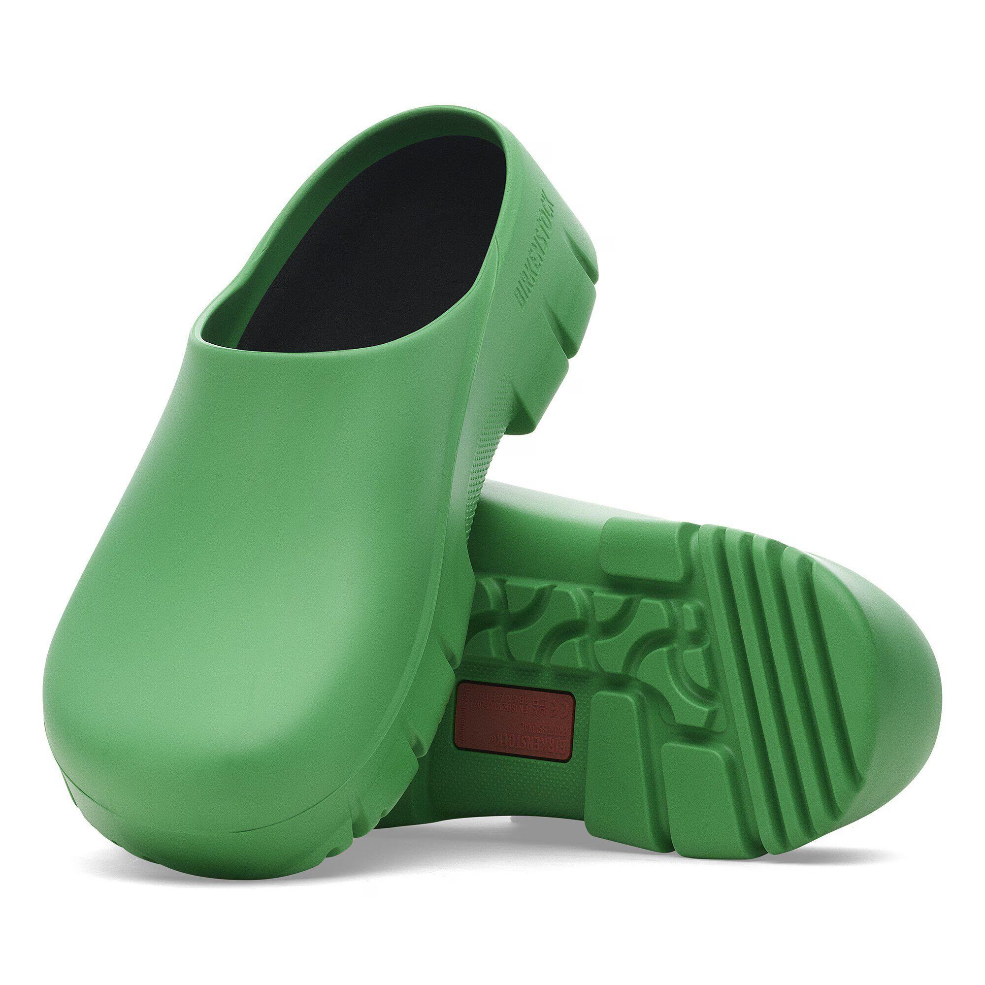 работно затворено сабо birkenstock super-birki 2.0 pu bold green 1027425 зелени - снимка 5