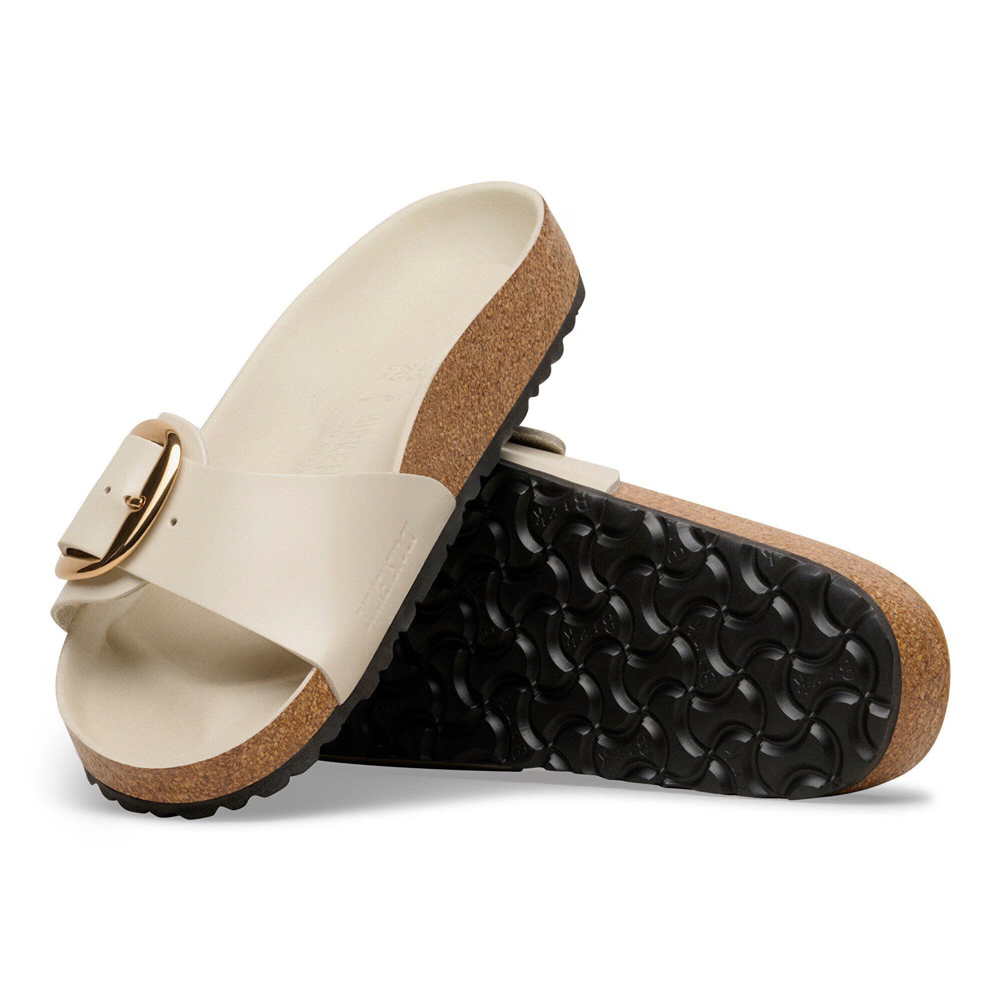 дамски чехли birkenstock madrid big buckle lena hs oyster hex 1031900 - снимка 5