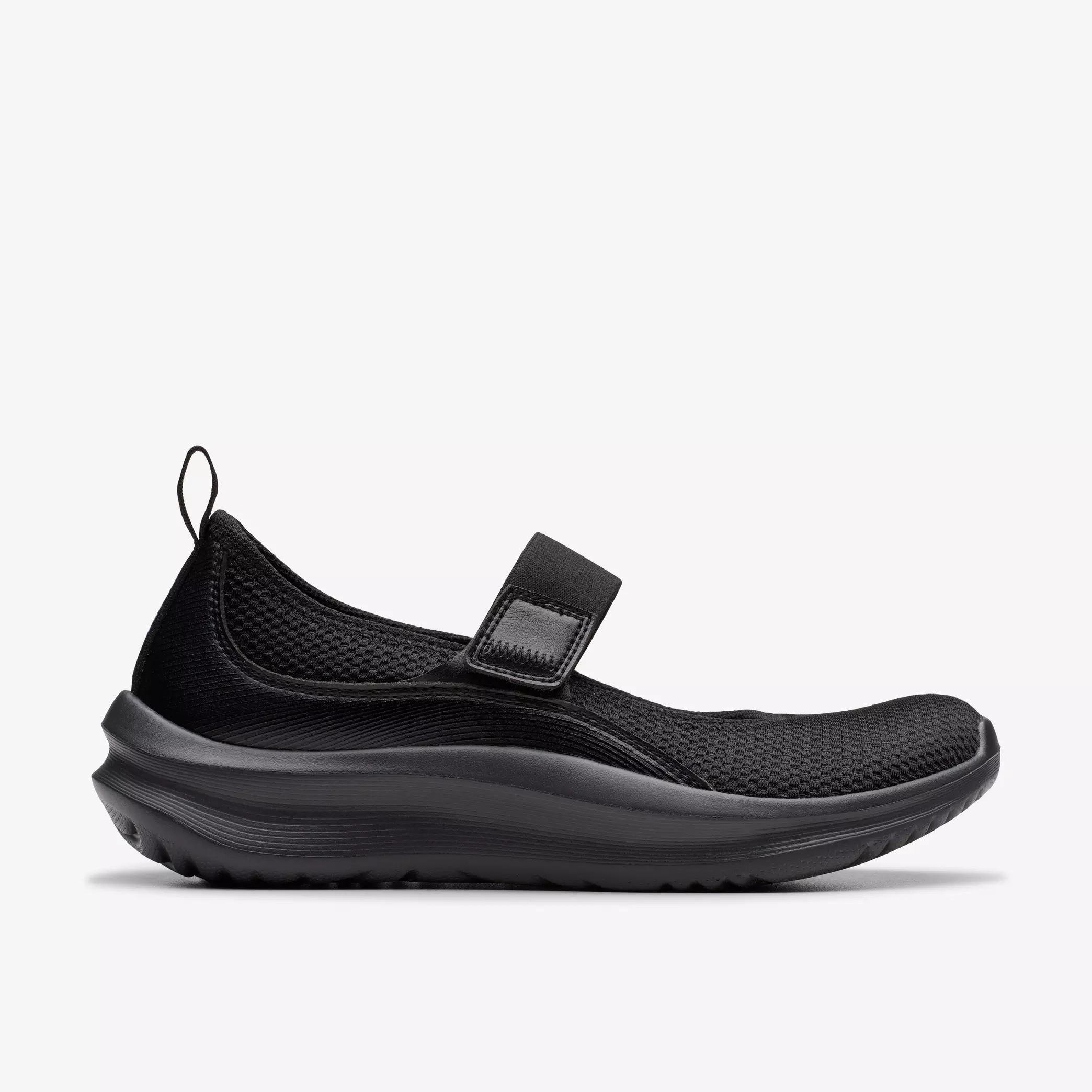 дамски обувки clarks solevana jane 26184278 черни от текстил - снимка 1