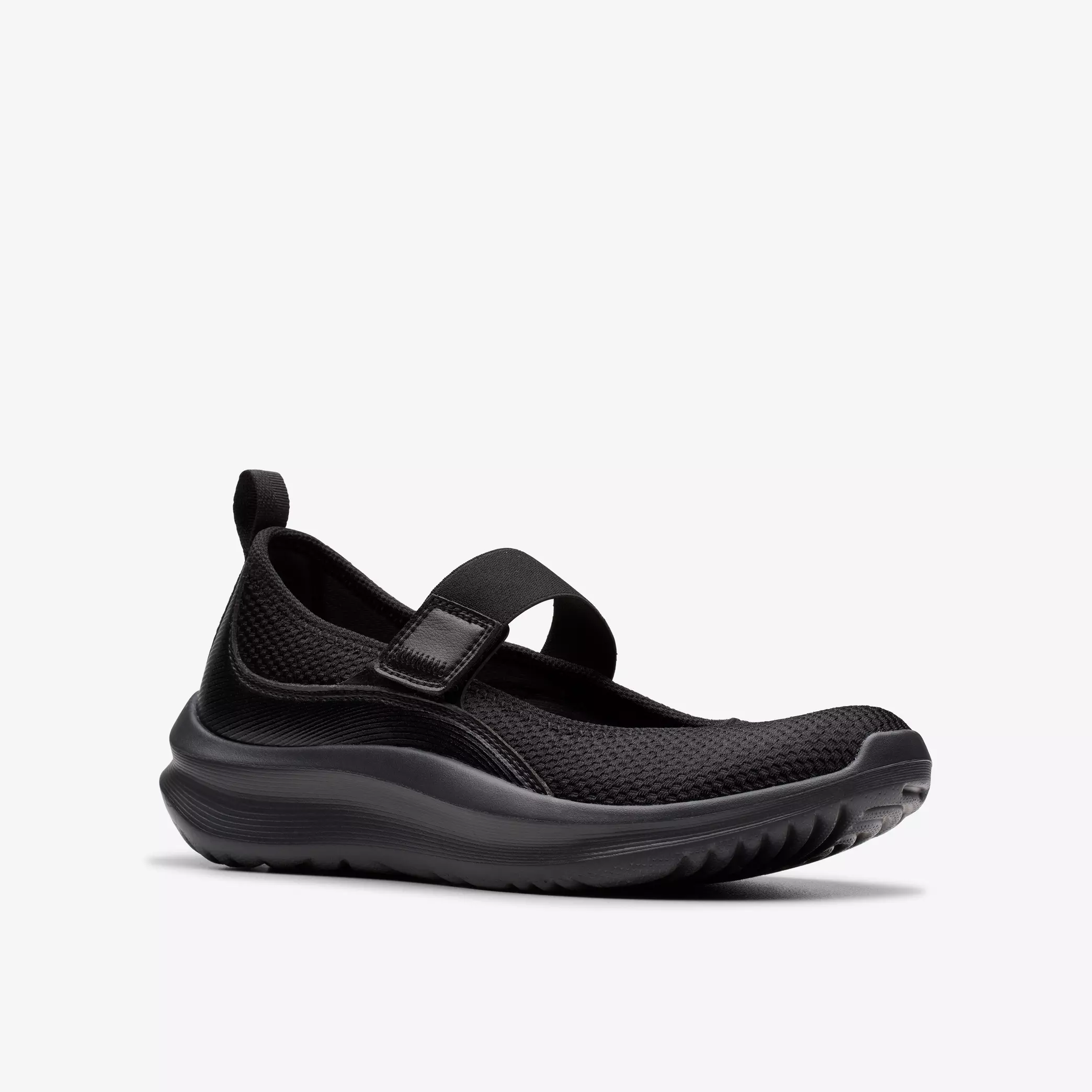 дамски обувки clarks solevana jane 26184278 черни от текстил - снимка 5