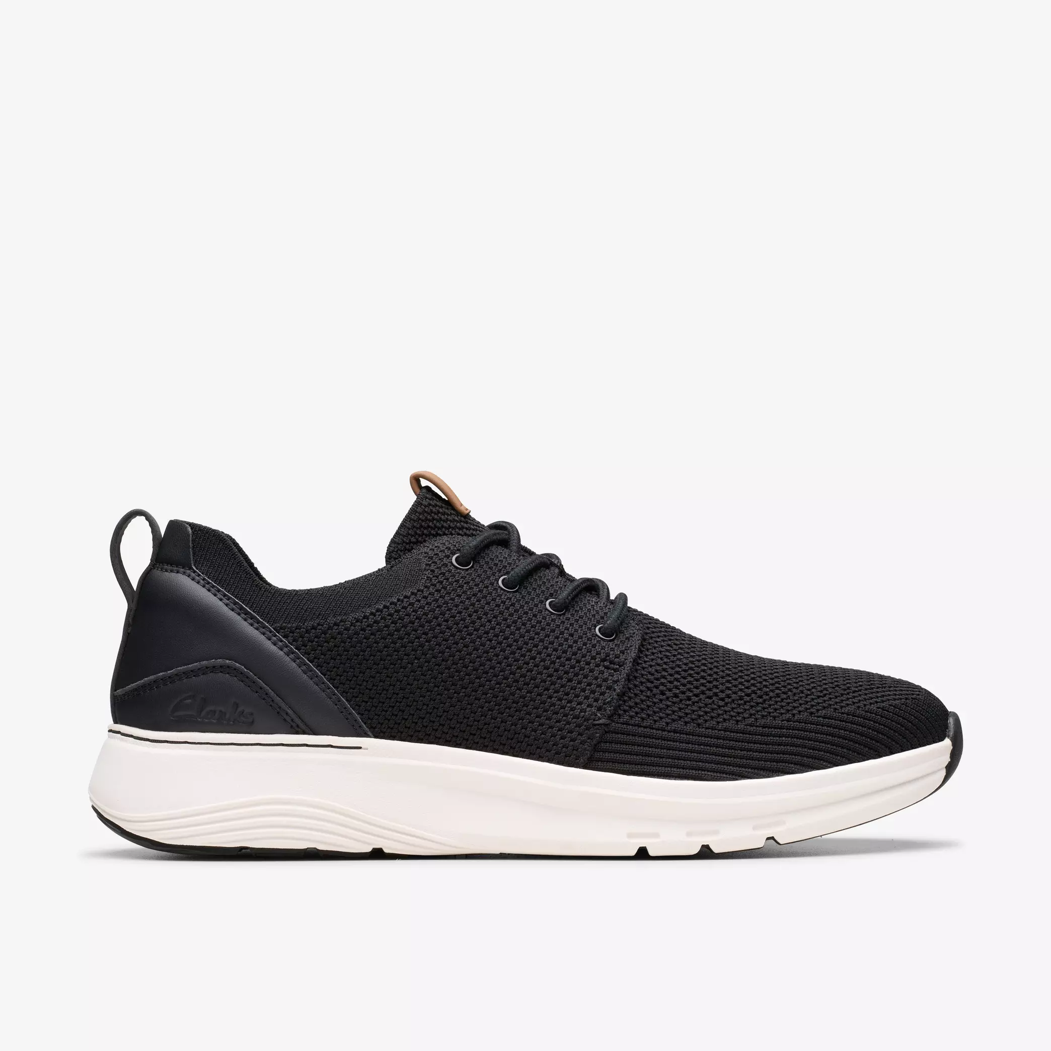 мъжки спортни обувки clarks motion trek mx 26181981 черни от текстил - снимка 1