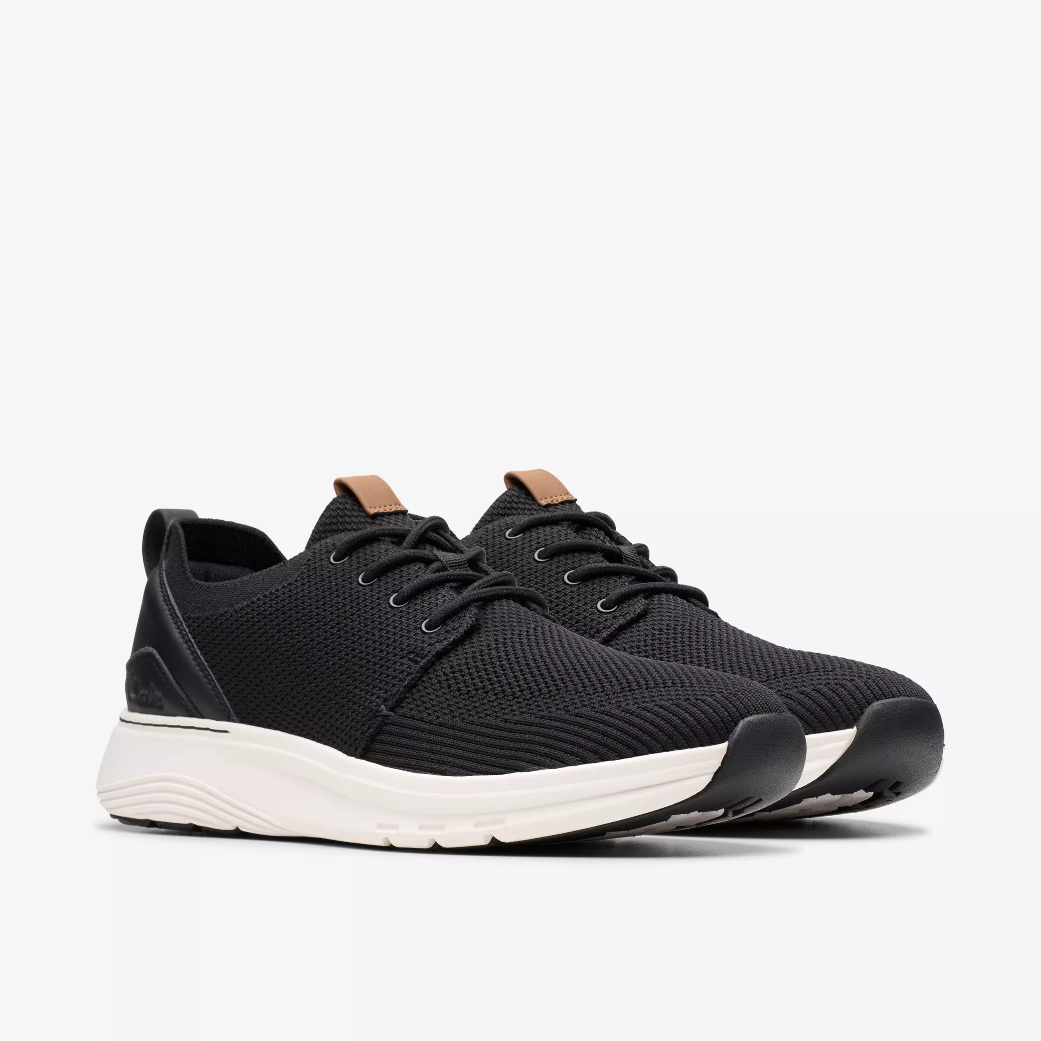 мъжки спортни обувки clarks motion trek mx 26181981 черни от текстил - снимка 5