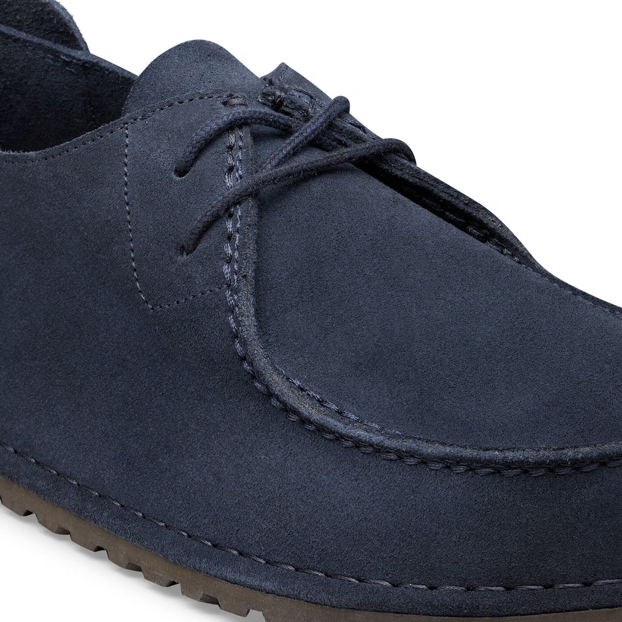 мъжки мокасини birkenstock utti lace leve new navy 1031468 велур - снимка 6