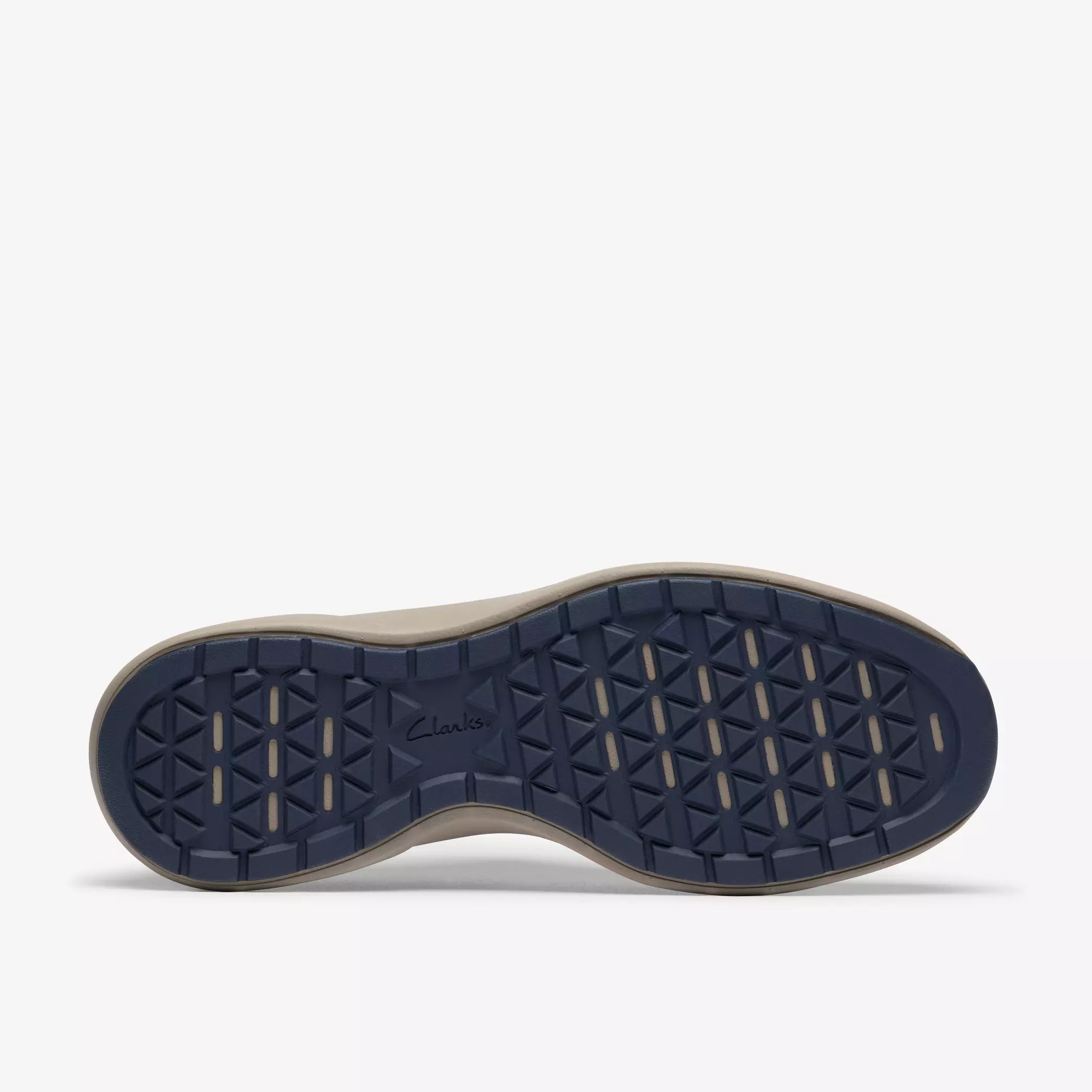 мъжки обувки clarks mullan moc 26184429 сини от естествена кожа за широк крак - снимка 5