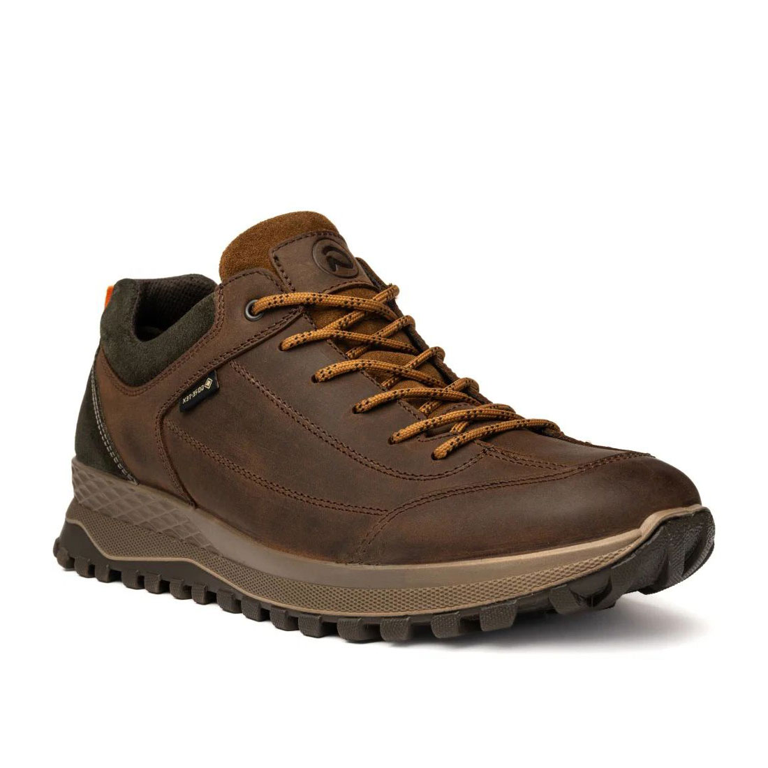 мъжки обувки ara marino 11-24401-19 в мулти кафяво от набук и велур с gore-tex - снимка 1